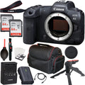 Camera 2pc Mirrorless Only) 64GB Canon EOS + + More R5 Cards + Case (Body Tripod Memory &
