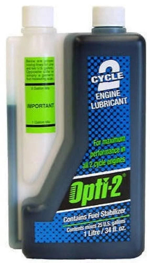 34 Bottle Stabilizer Lubricant 3 oz - of Oil Interlube of With Opti-2 Quantity Fuel 20112 2-Cycle