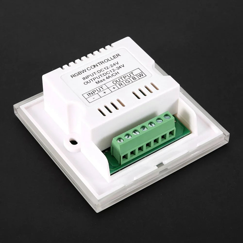 Switch LED Panel LED Colorful Jadeshay Wall Controller Touch RGBW for Dimmer Panel Mounted Light(white) Strip Controller