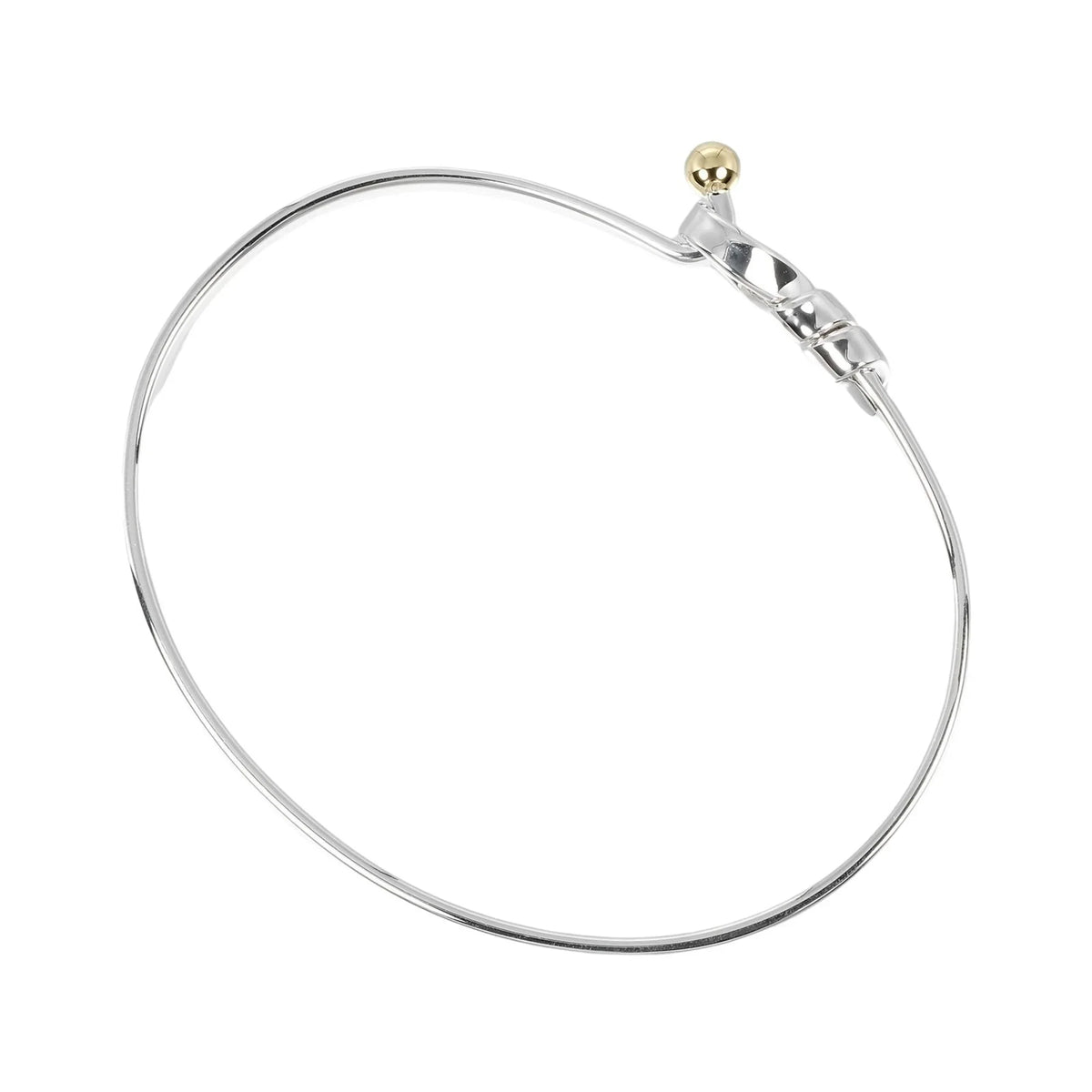Gold, Knot Pre-Owned Approx. Silver, I132724015 9.15g Love (Good) Bracelet, 18K & Tiffany Co. 925