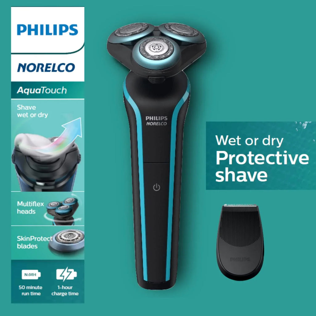 Series Philips Dry 5000 Trimmer for Cordless Beard Norelco Wet Shaver Men Rechargeable Electric