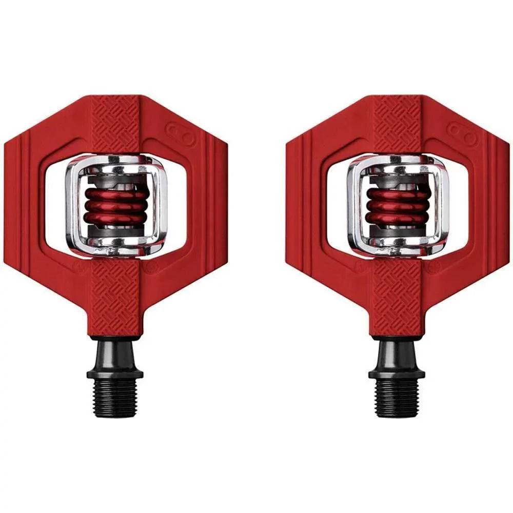 Candy Bike (Red) Pedals 1 Cleats Shields Bundle Crankbrothers Shoe and with