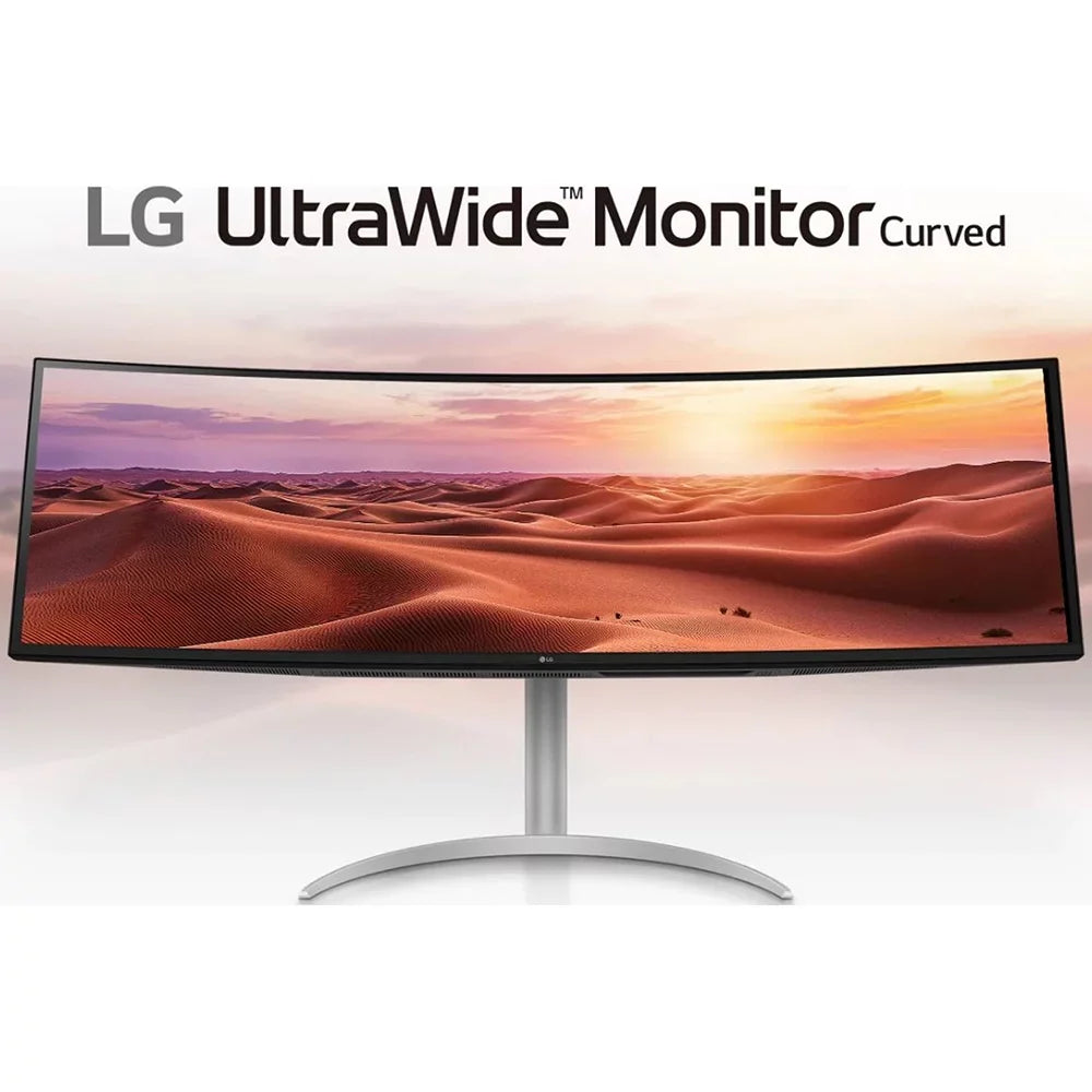 Box Curved FreeSync & DQHD IPS Premium Type-C, 49WQ95C-W Nano Monitor, Open Compatible and Adjustable LG UltraWide x Pro, (5120 HDMI 49" USB AMD NVIDIA G-SYNC 2.1 1440) 32:9 Tilt/Height/Swivel