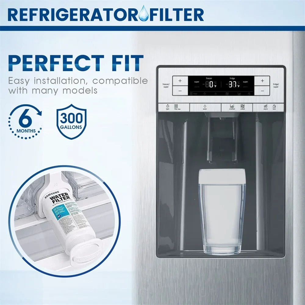 liquid Refrigerator for /AA, Fit Pack Filter,3 HAF-QIN/EXP, DA97-17376B DA97-08006C HAF-QIN,