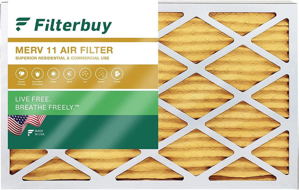 Furnace 16x25x4 AC (1-Pack) MERV HVAC Pleated 11 Air Filterbuy Filters