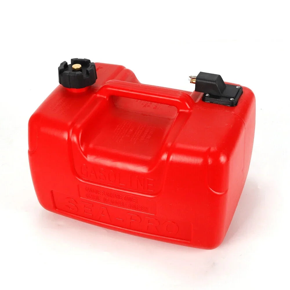 Fuel Tank Motor Connector Motor Fuel Tank Miumaeov External 3 with Universal Fuel Outboard Gallon Tank Portable