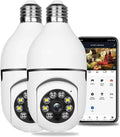 360 Surveillance Mobile Full-Color and Light View Bulb Camera, Vision(2 Wi-Fi Degrees 1080P exterior Remote Phone E27 Night PCS) Camera Camera, Security Camera,