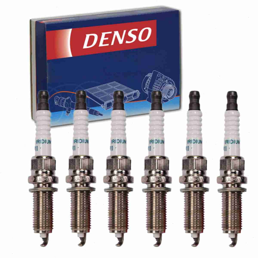 Spark 2008-2013 6 pc DENSO Plugs V6 Infiniti with G37 compatible 3.7L