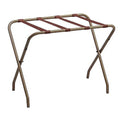 Luggage Foldable Rack Stand Hotel, Finish Guest Suitcase Bedroom for Kings Room, - Furniture Metal Gold Brand