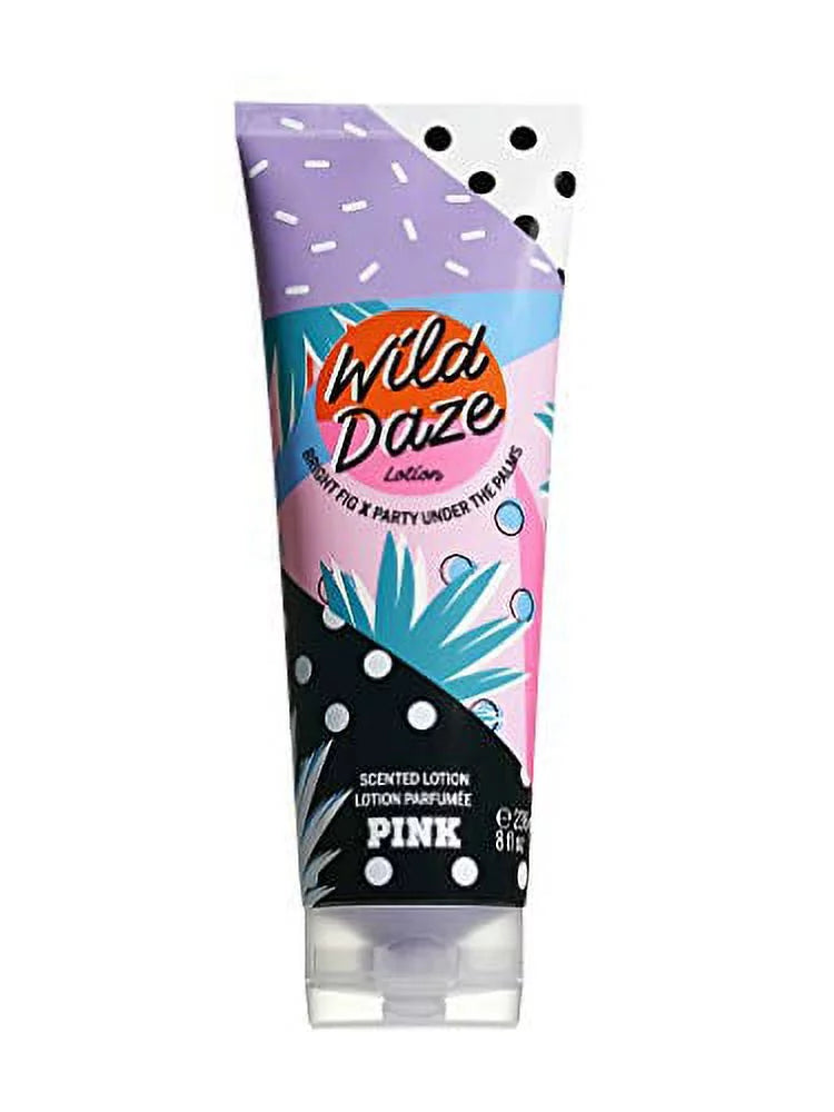 Lotion 8 - Victoria's Secret Fl Party Wild Scented Oz Life Pink Body Daze