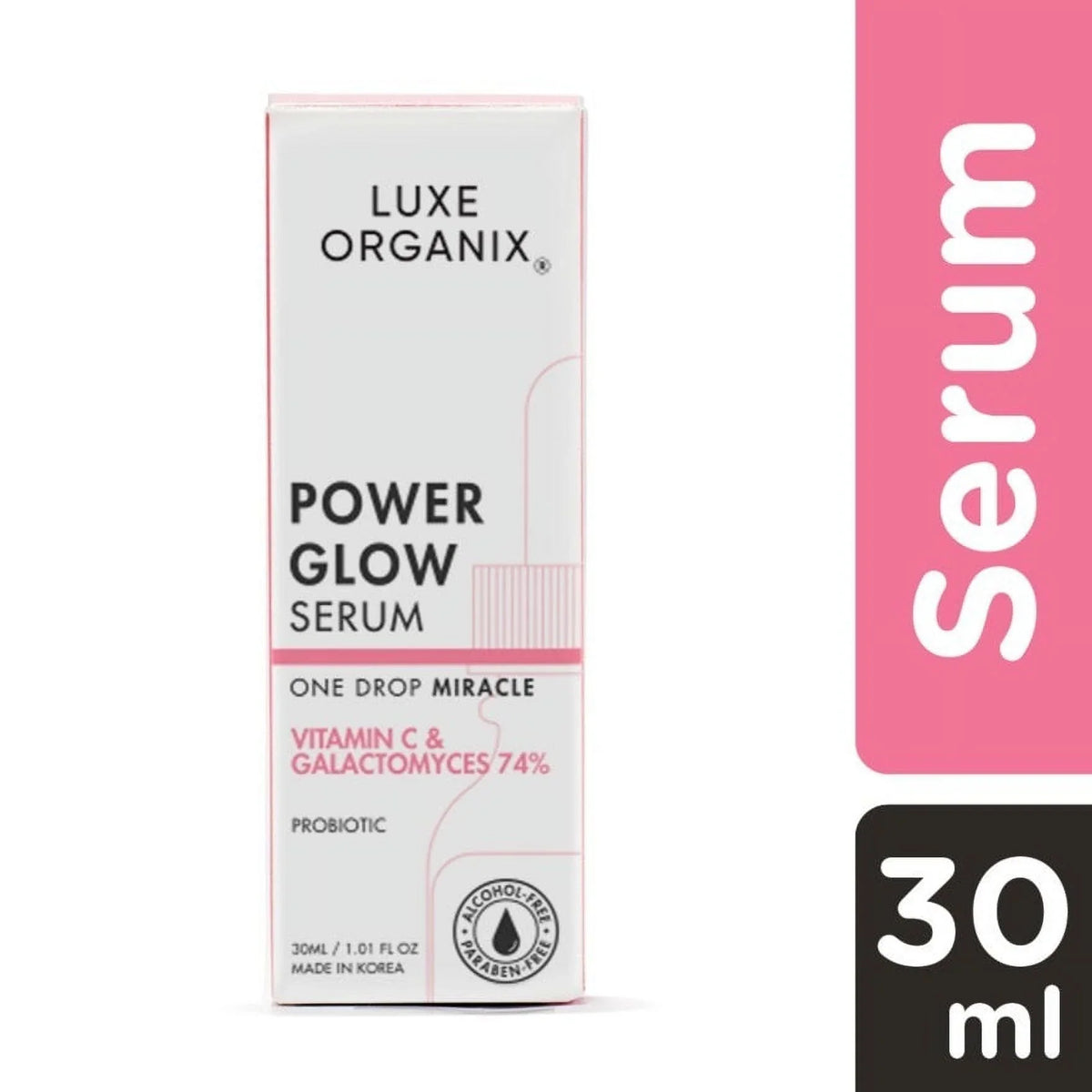 SERUM LUXE POWER ORGANIX 30ML GLOW