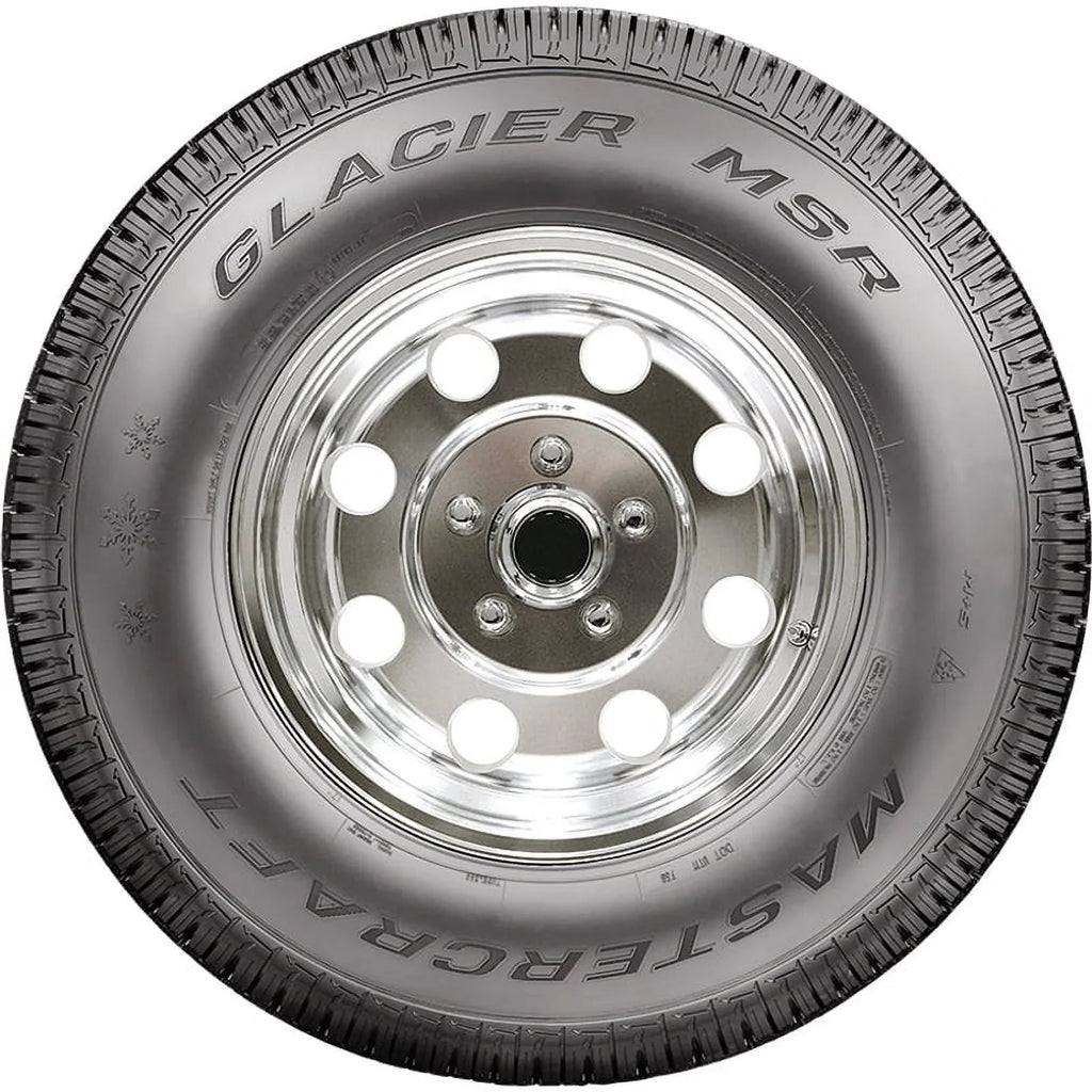 MSR Winter Glacier Mastercraft E 125/122R LT275/70R18 Truck Tire Light