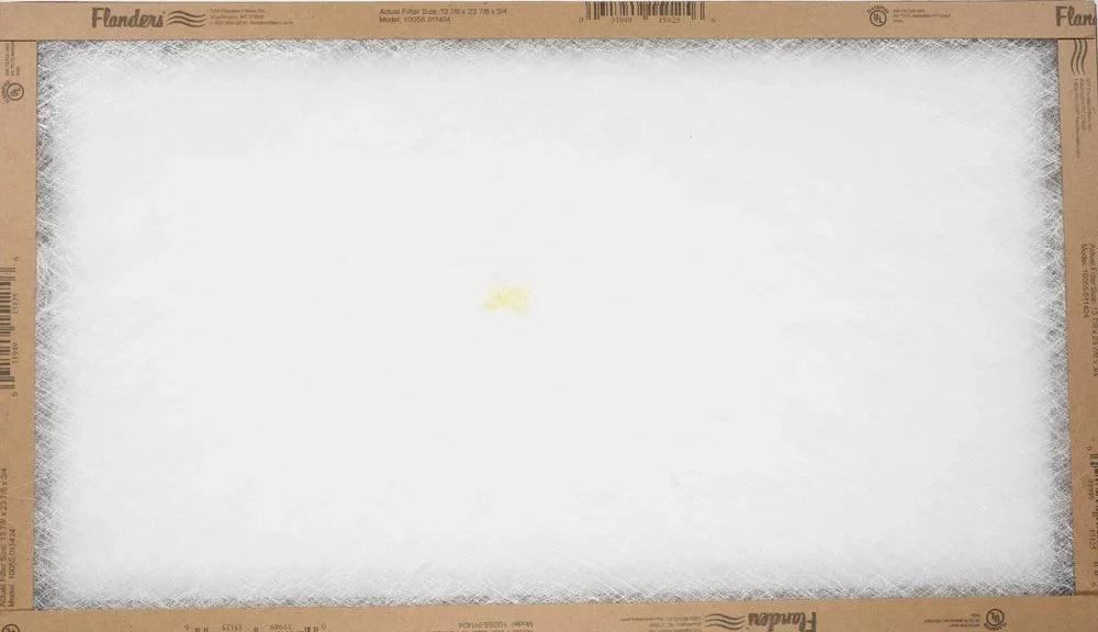 Flanders 14" 1" Flow x Panel (1 x EZ AAF Pack) II Filter Furnace Flat 24" Air