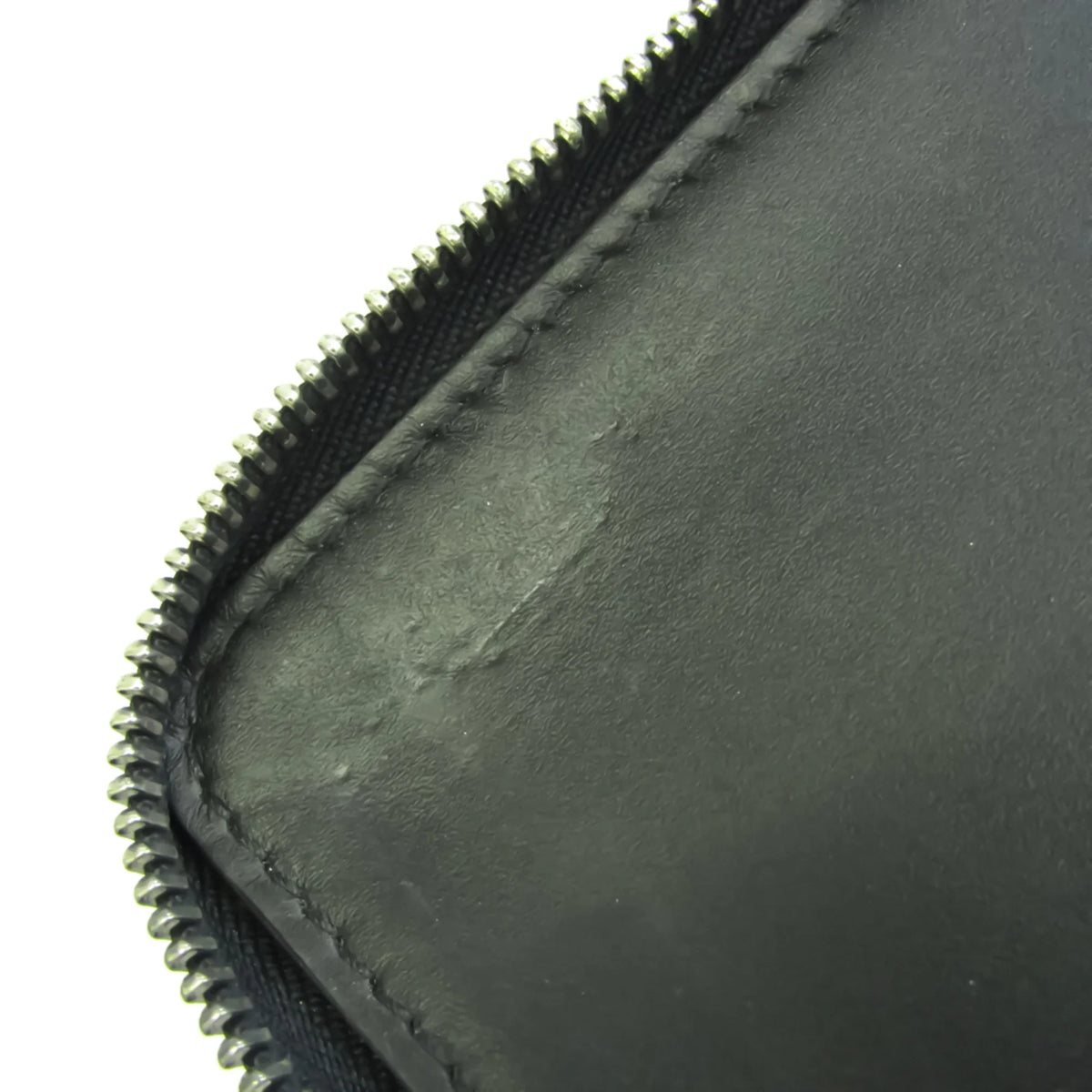 Long Basalt (Good) Wallet Pre-Owned M97026 Zippy Utah Leather Men's Organizer (bi-fold)