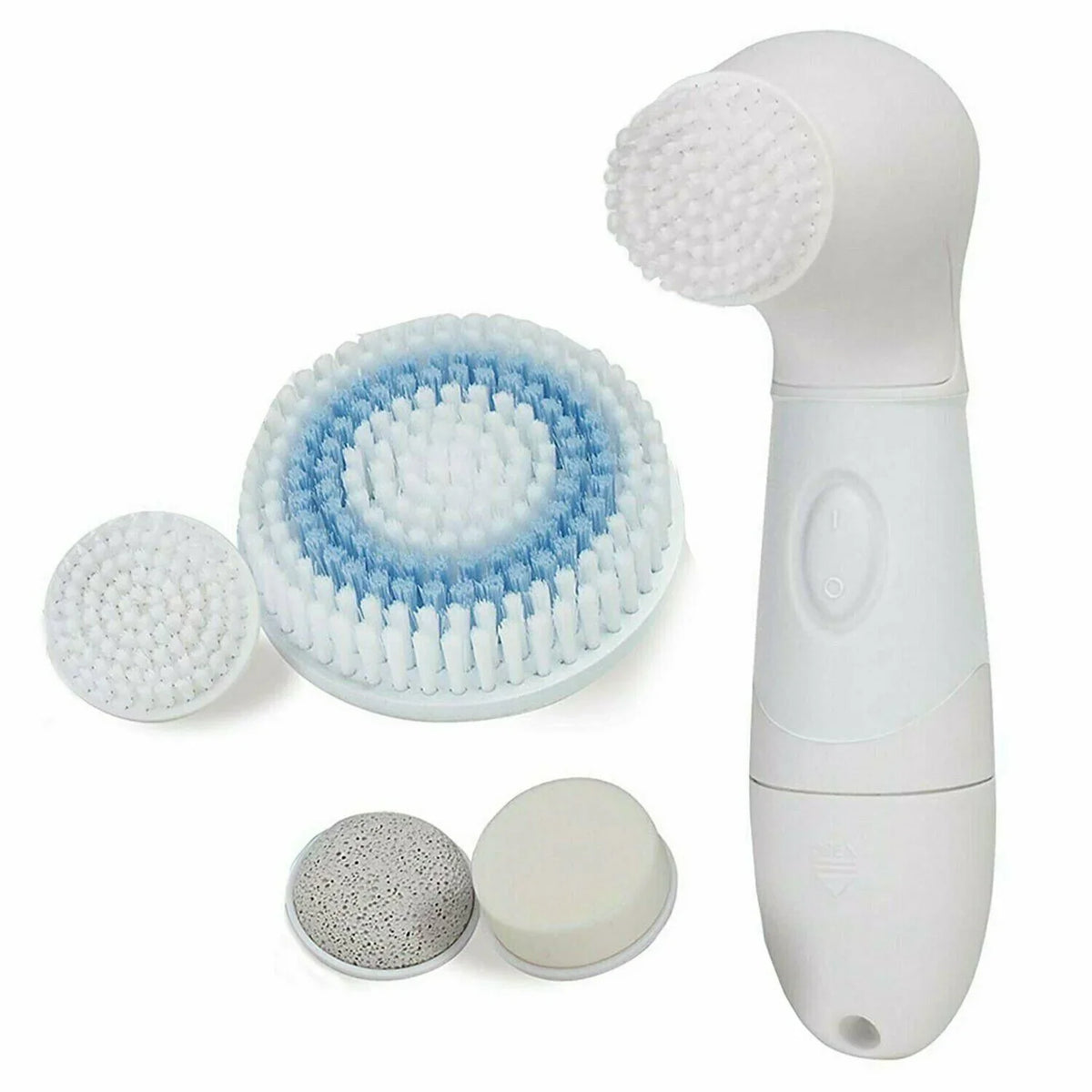Professional Care Sonic & Body System Skin Spa White Kit, Face Polisher