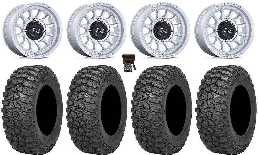 XP Saw 1000 Black 30" / Ranger Polaris 2.0 Rapid Rhino Trail Tires PRO 900/1000 XP / XP RZR Si 14" Wheels