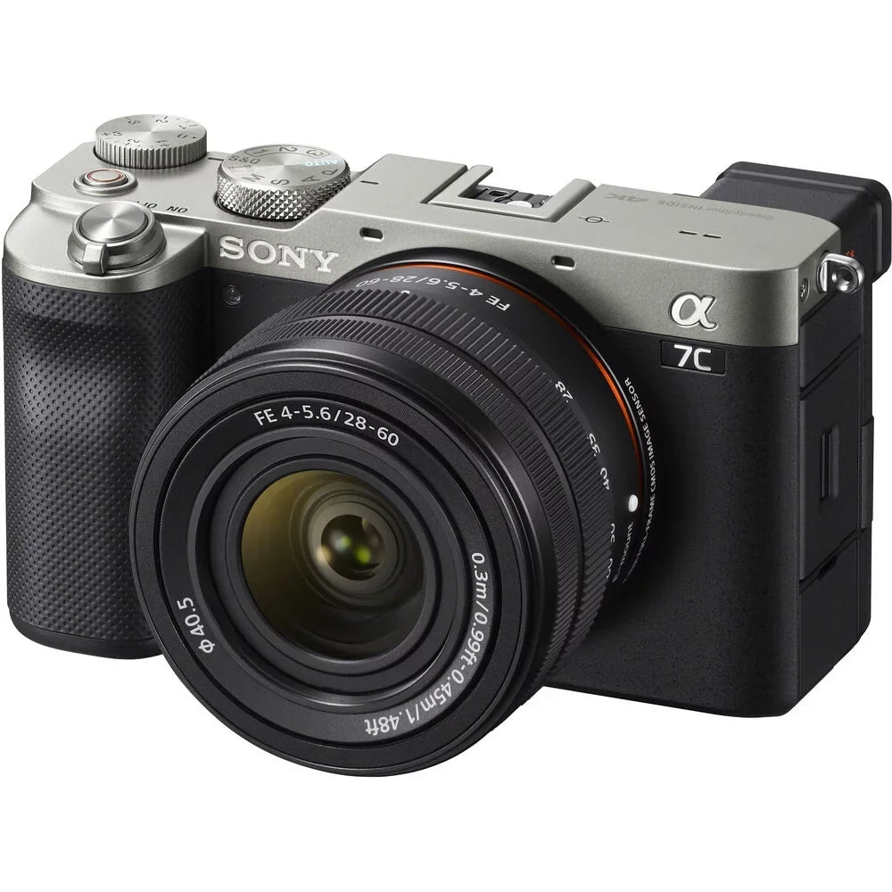 28-60mm ILCE7CL/S Camera - a7C Mirrorless Lens (Silver) with