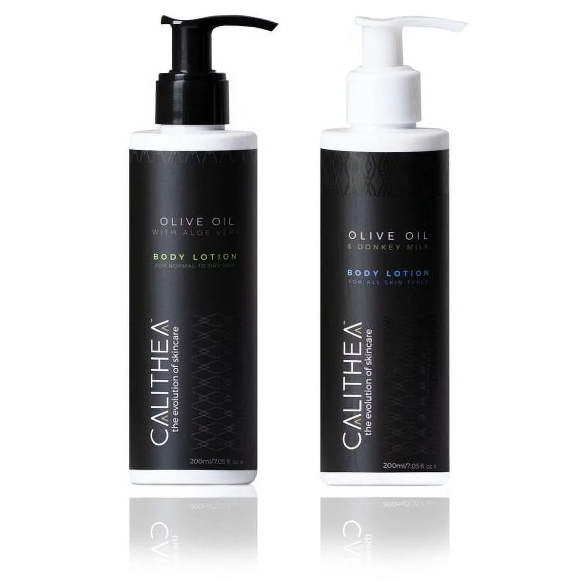 Lotion Lotion Aloe Calithea Milk Organic Duo: Vera Lotion & Olive Body Donkey Oil Natural