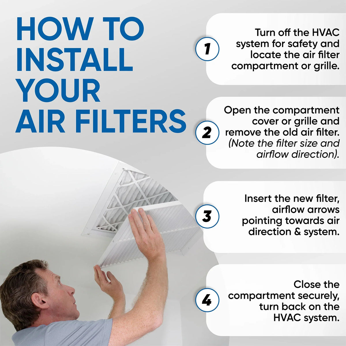 x Glasfloss. 16x25x1 Air MERV x 5 10 Exact Filters by ( 24-1/2 dimension: Pleated 15-1/2 HVAC Quantity ) 7/8