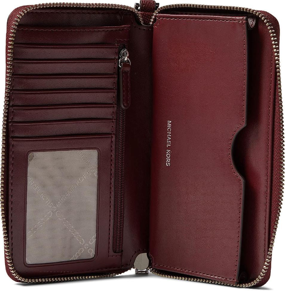 Function Michael Merlot One Large Case Kors Multi dimension Flat Set Women's Jet 32H4STVE9L-580 Phone
