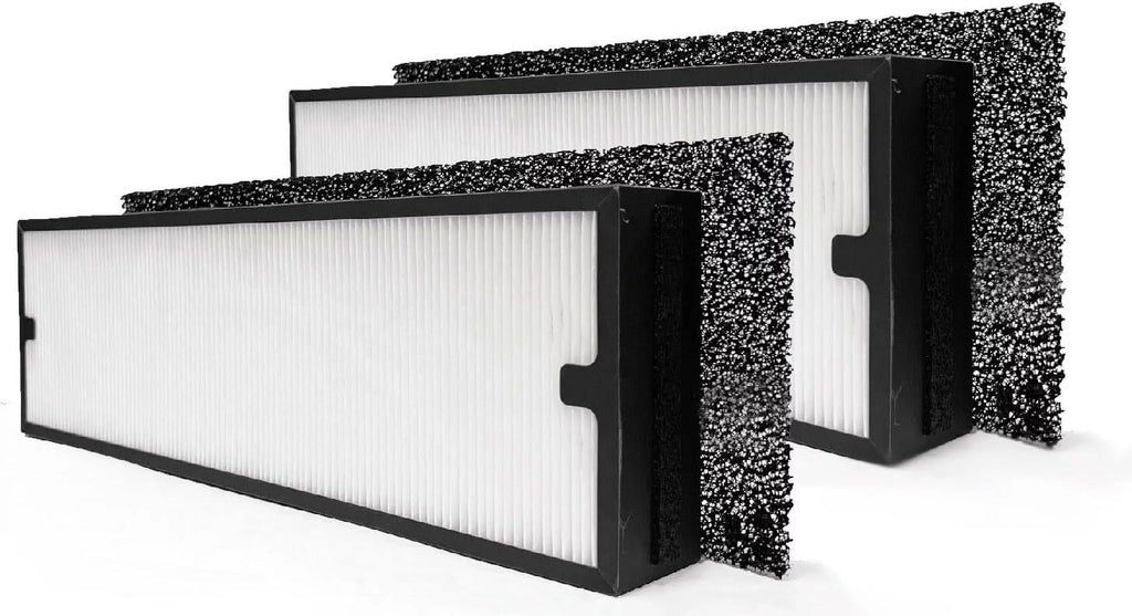 Set Particle/Carbon For Odor, | Chemical Pet Sense | Smoke, Purifier Nispira VOCs, Dander Blueair Sets Removes Sense+ HEPA Filter 2 Air