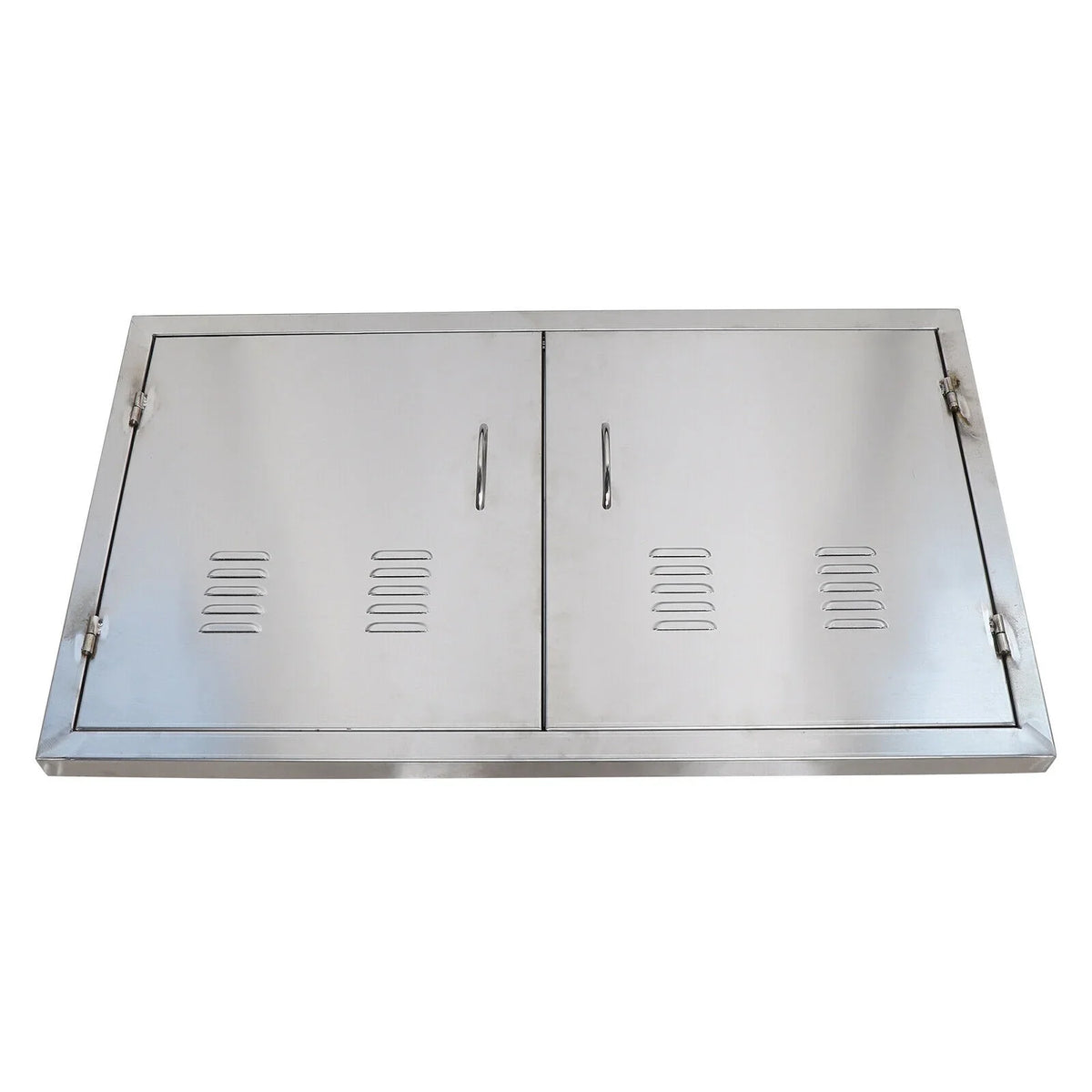 Stainless BBQ Cabinet Kitchen exterior Island Doors 21" Steel Access Doors 36" x