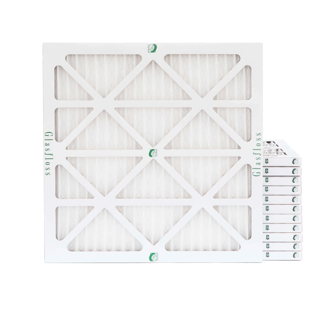 dimension: Pack 9-1/2 10x10x1 of 10 Air Actual MERV x Glasfloss. 9-1/2 x 7/8 Pleated by Filters 12