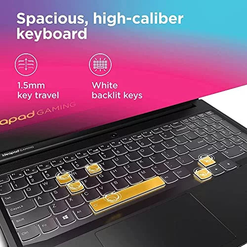 3 Webcam, 3050 WiFi, 4GB Gaming IdeaPad RTX Black AMD SSD, 11, 5-5600H, Ti RAM Backlit 15.6" Lenovo Bluetooth, 1TB 120Hz Windows FHD Ryzen Shadow GDDR6, Keyboard, 8GB Gaming Laptop,