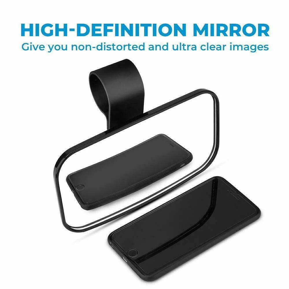 900 with Polaris 1000 Can-Am 1.75"-2" Clamp Mirrors X3 Bar Set Mirrors View RZR Center UTV Compatible Rear