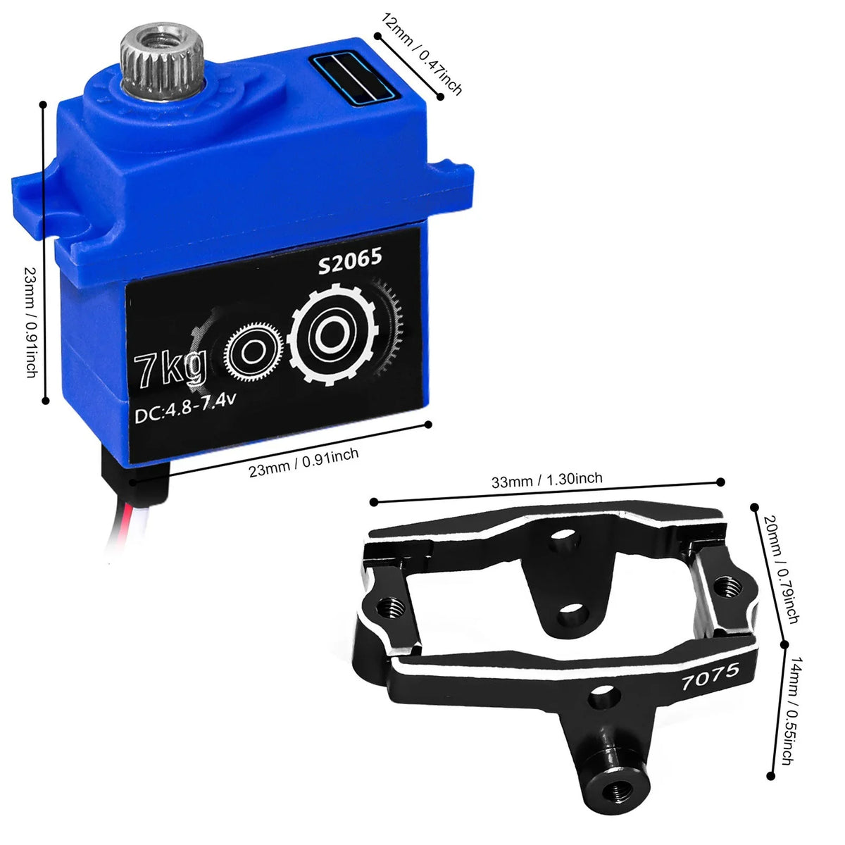 Car Gear Micro Clearance Saving 2023RC with RC Horn Holiday Mount for 1/18 and Servo Season TRX4M Gifts Digital Servo Parts Upgrade Metal Servo Servo