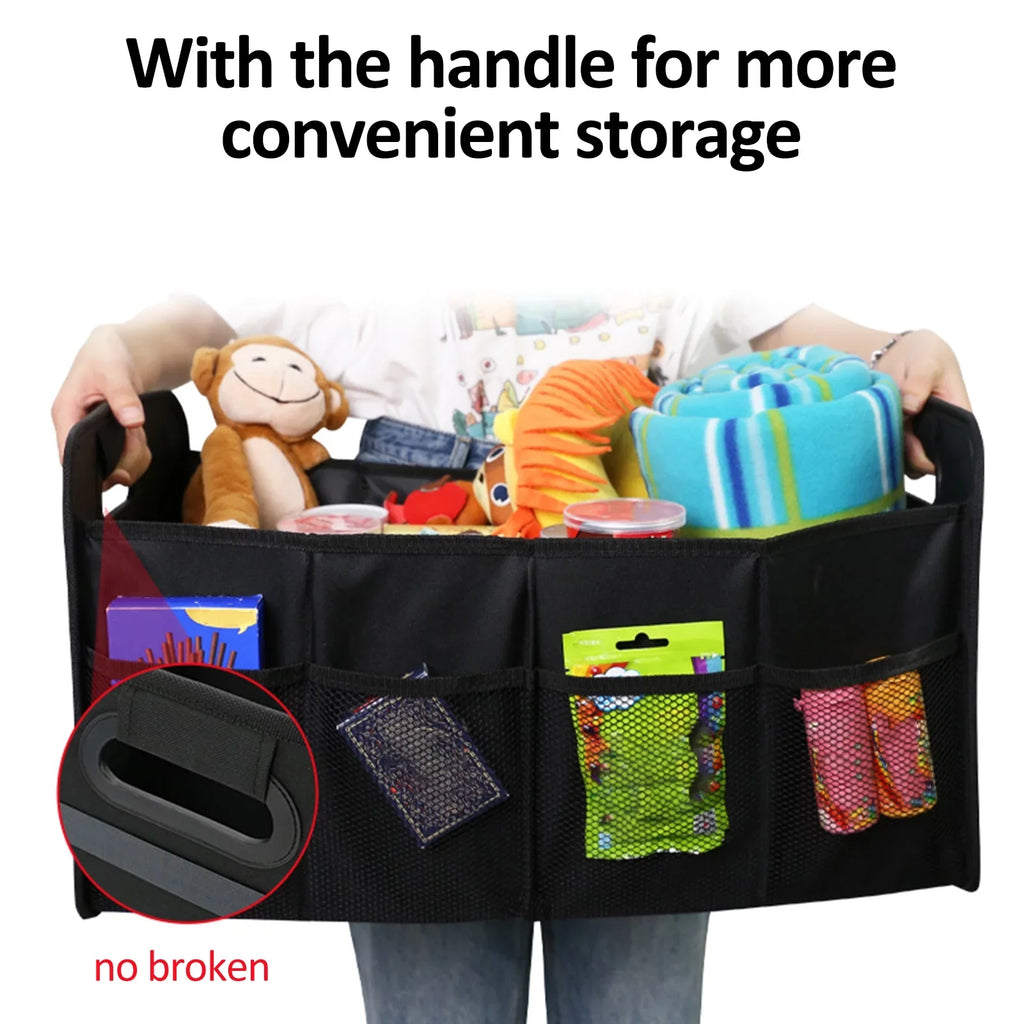 Organized Your Cloth Organizer 55L Go! Cargo Keep Automotive Storage Car Oxford on - the Trunk Box Pinnaco