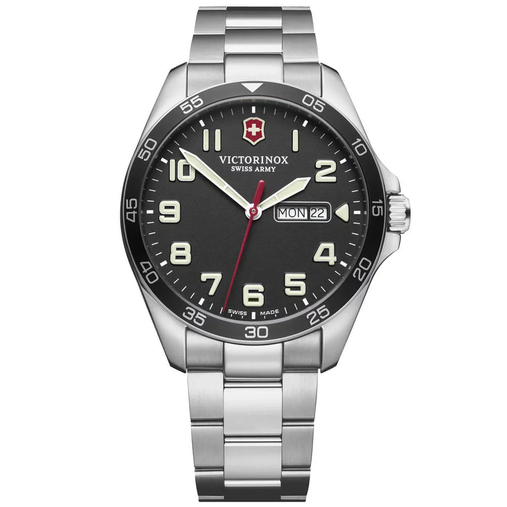 Watch Quartz Black Dial 241849 Fieldforce Men's Victorinox