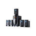 Black 5.1 and System BFS-520 beFree Sound Surround Bluetooth Speaker Sound in Channel Blue