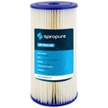 Filter (8 4.5" Micron x Polyester SpiroPure Pleated Cartridge, 30 10 Pack)