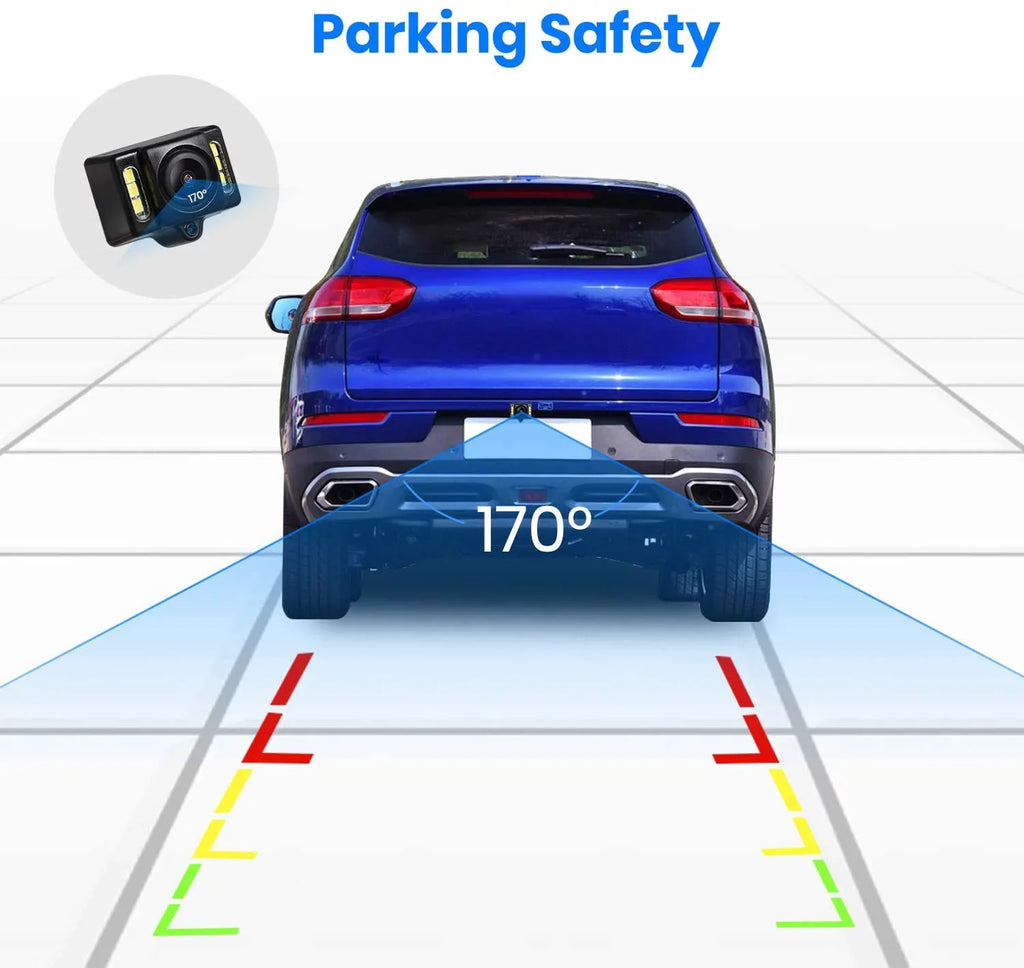Rear Reversing System Vehicles Backup Trucks, Oem View for Super (T1400U) Car Camera Wireless Backup Look Night for Mirror Vision Camera Camera Auto-Vox