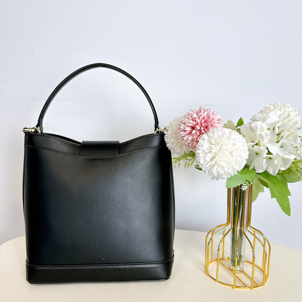 Kate Black Reegan KA753 Bucket Bag IN Spade