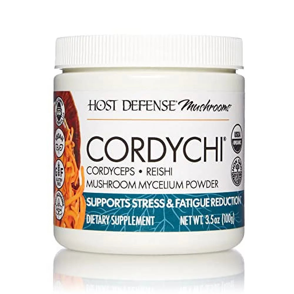 Powder, G for Stress Mushroom Defense, Host 100 CordyChi Supplement, Fatigue and Reduction,