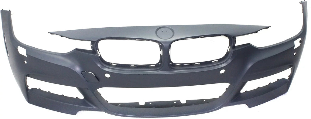 with Sport COVER with M PDC Compatible Sensor 2013-2018 with Line HL For Front BUMPER 3-SERIES Holes/Cam Primed Sedan/Wagon