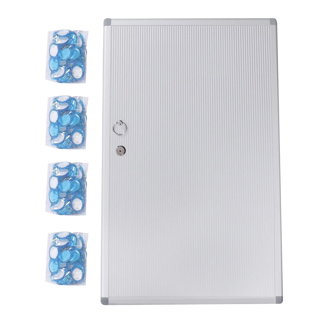 Safe 96 Key Storage Cabinet Box Organizer Silver Key Mount Box Lock Cabinet Wall