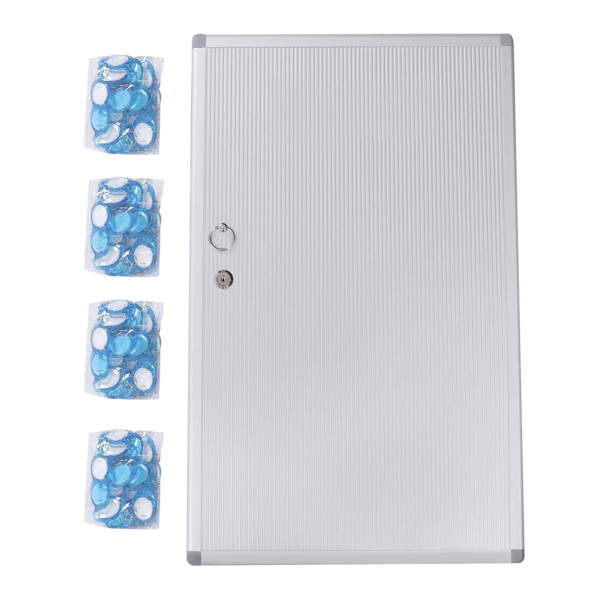 Safe 96 Key Storage Cabinet Box Organizer Silver Key Mount Box Lock Cabinet Wall