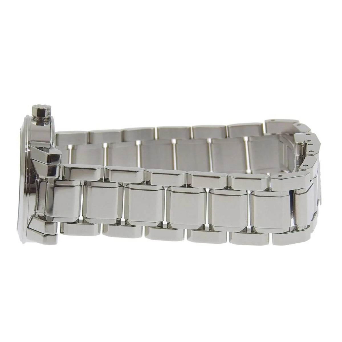 Stainless Dial Steel Analog Silver Pre-Owned Quartz Watch BU9229 Ladies (Good) Burberry Display