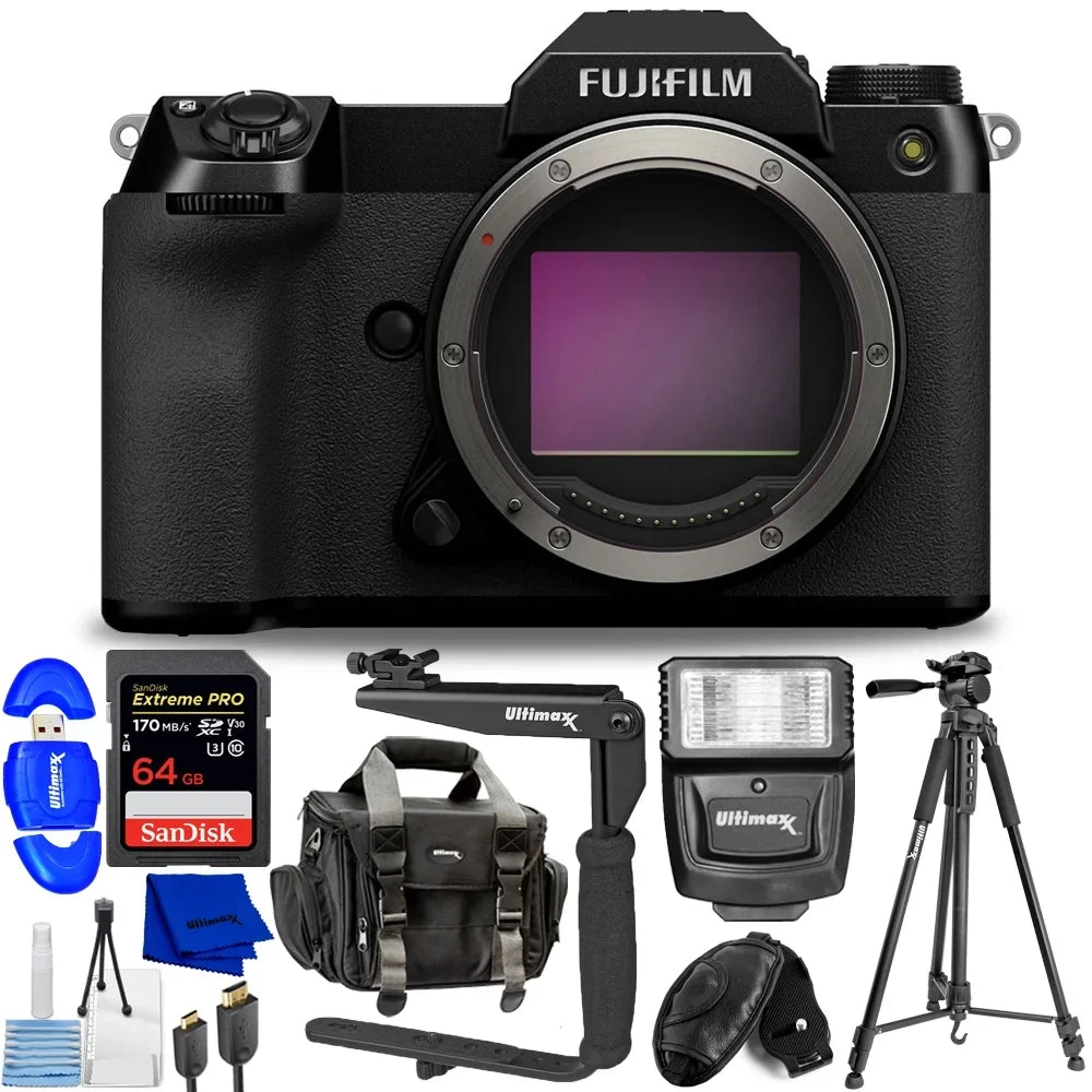 Mirrorless Accessory 600022316 GFX Camera II FUJIFILM Bundle Format Medium - 50S