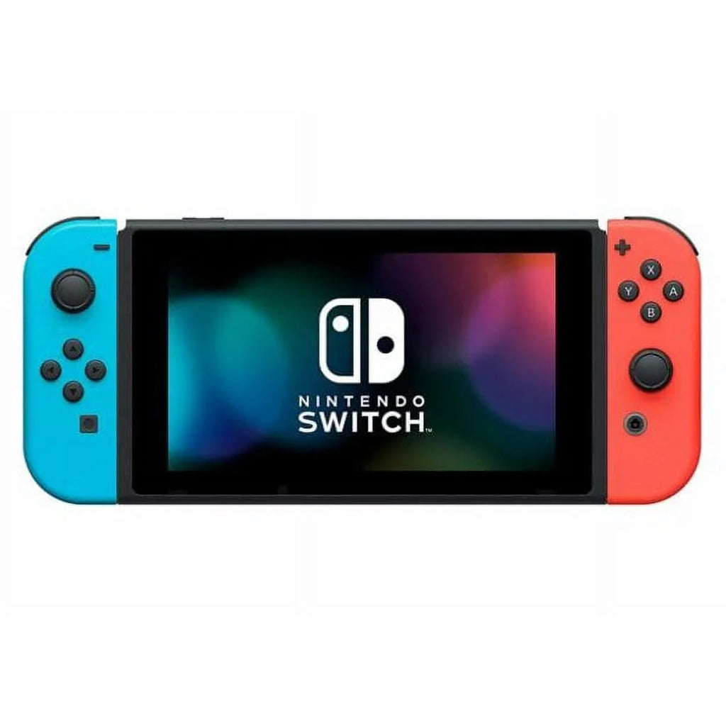 Neon (Refurbished) Joy-Con Neon HADSKABAA Nintendo 32GB Red Restored Switch Blue & Console