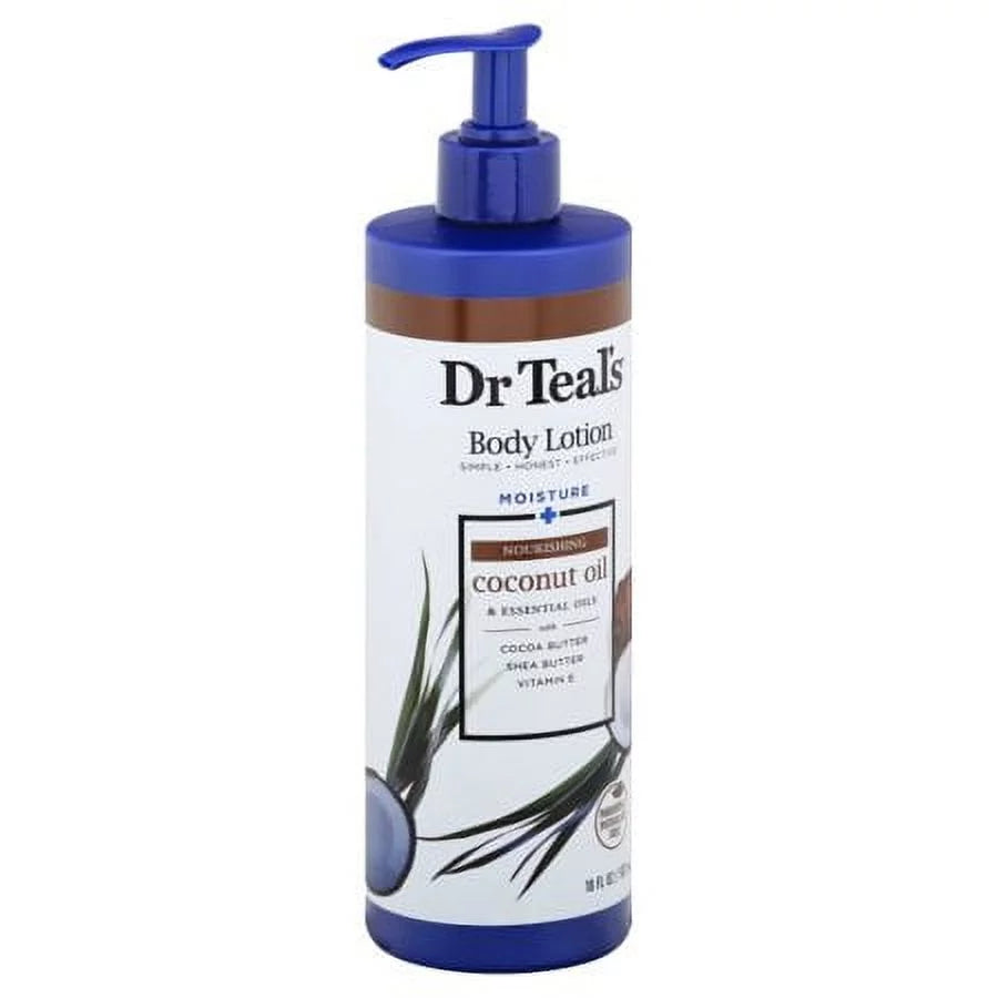 18 20) Body Teal's Lotion, Fl. Oil Coconut Dr Oz. (Pack of