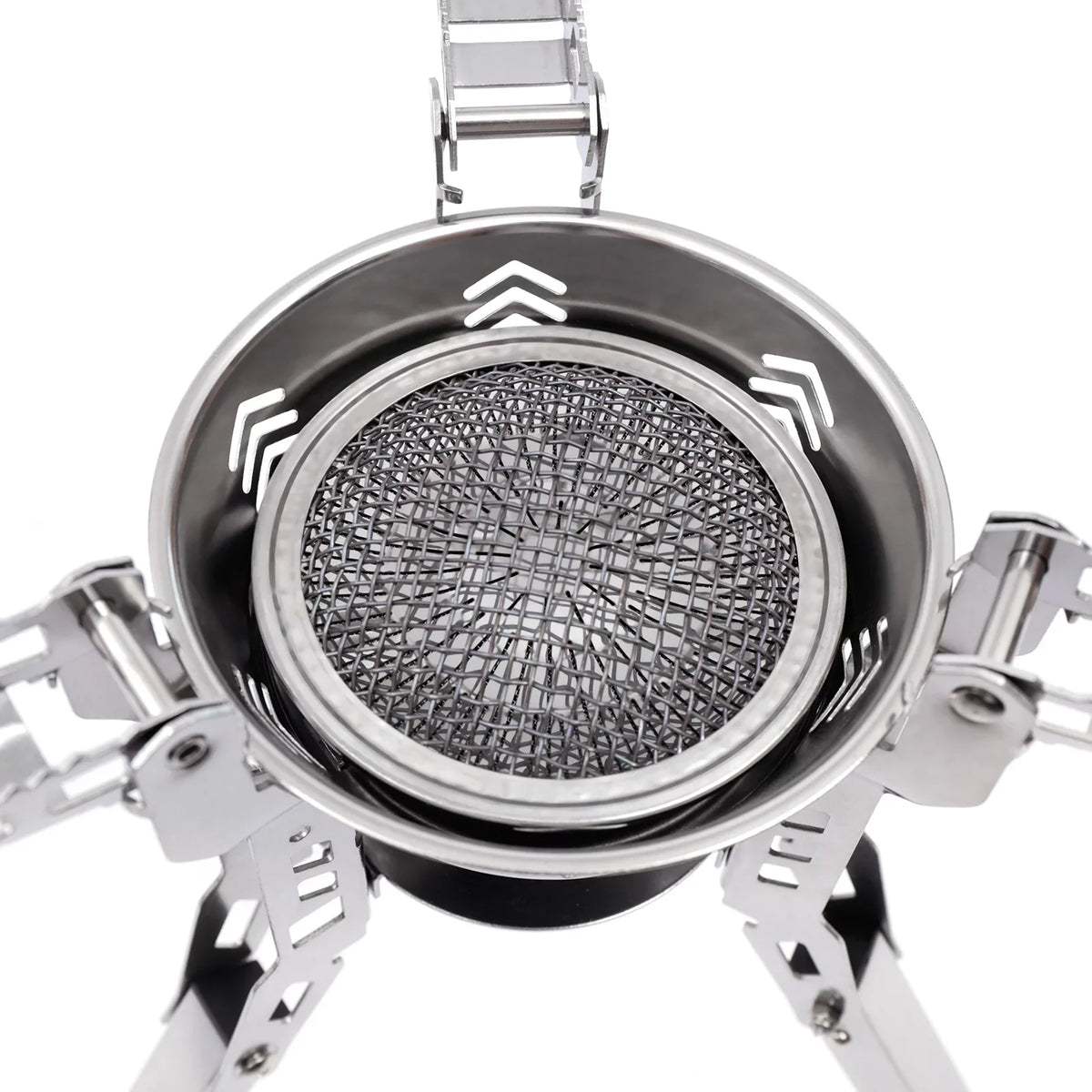for Hiking Piezo Stove Ignition exterior Small with Camping Barbecue Portable Travel Backpack Burner Stoves Cooking Miumaeov Camping
