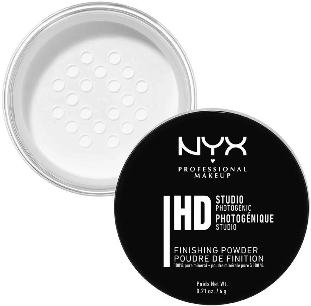 Translucent Professional 0.21 oz Makeup Powder, Finish 2) (Pack NYX Studio Finishing of