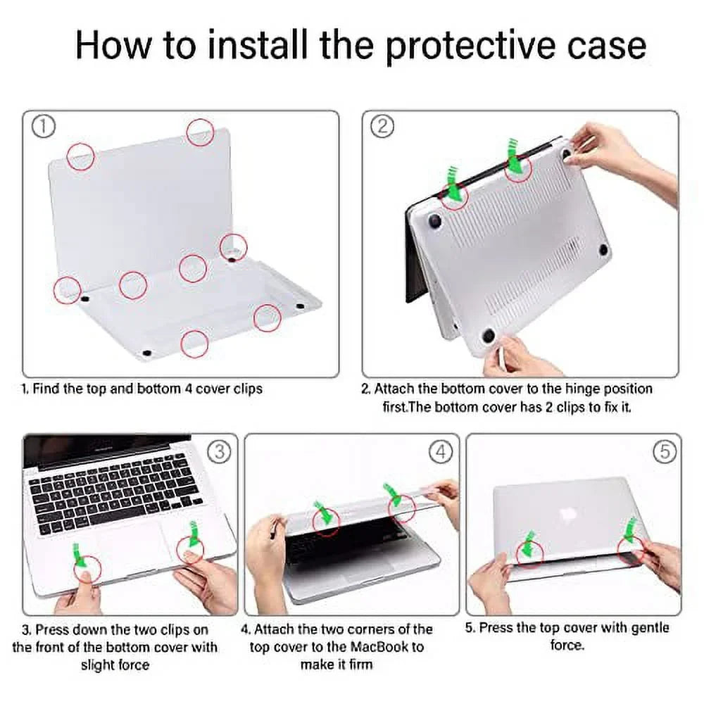 Leopard (A2338 Pack MacBook Shell（White pro 13 with 2017 M1 Print） ID 2 2018 Compatible GABraden Touch 2016 Case,2020 /A2159/A2251/A2289/A1989/A1706)with Protectors,Laptop and inch Hard 2019 Keyboard