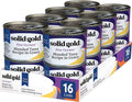 Amino Superfood, in Canned Fish Protein, Gravy Can 16ct/6oz Acids Shreds Tuna & Grain Cats - Gravy & Minerals with with Real - Cat Solid for Shreds Free Gold Food Gluten - Wet - Vitamins,