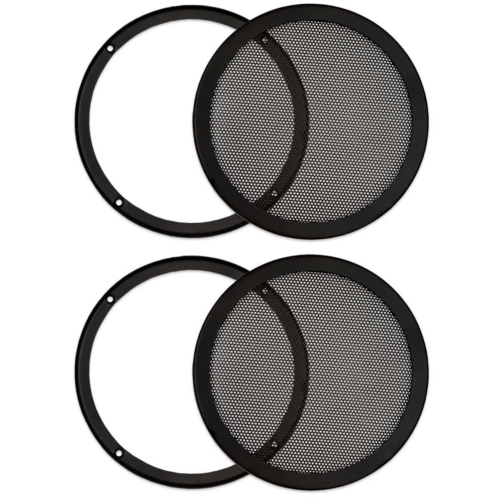 for 8" Sound Heavy Steel Woofer Duty Goldwood Grills Speakers On 2 Mesh SG-M8 Snap