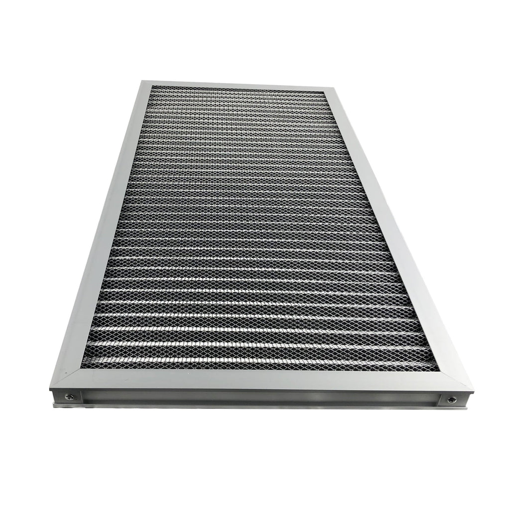 Filter Metal x1"), Washable (12 24" Electrostatic x Furnace AC Air Filter Filter, HVAC Air Aluminum Central "
